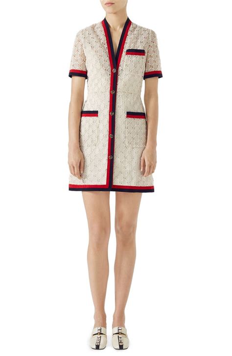 gucci macrame dress|Gucci ladies dresses.